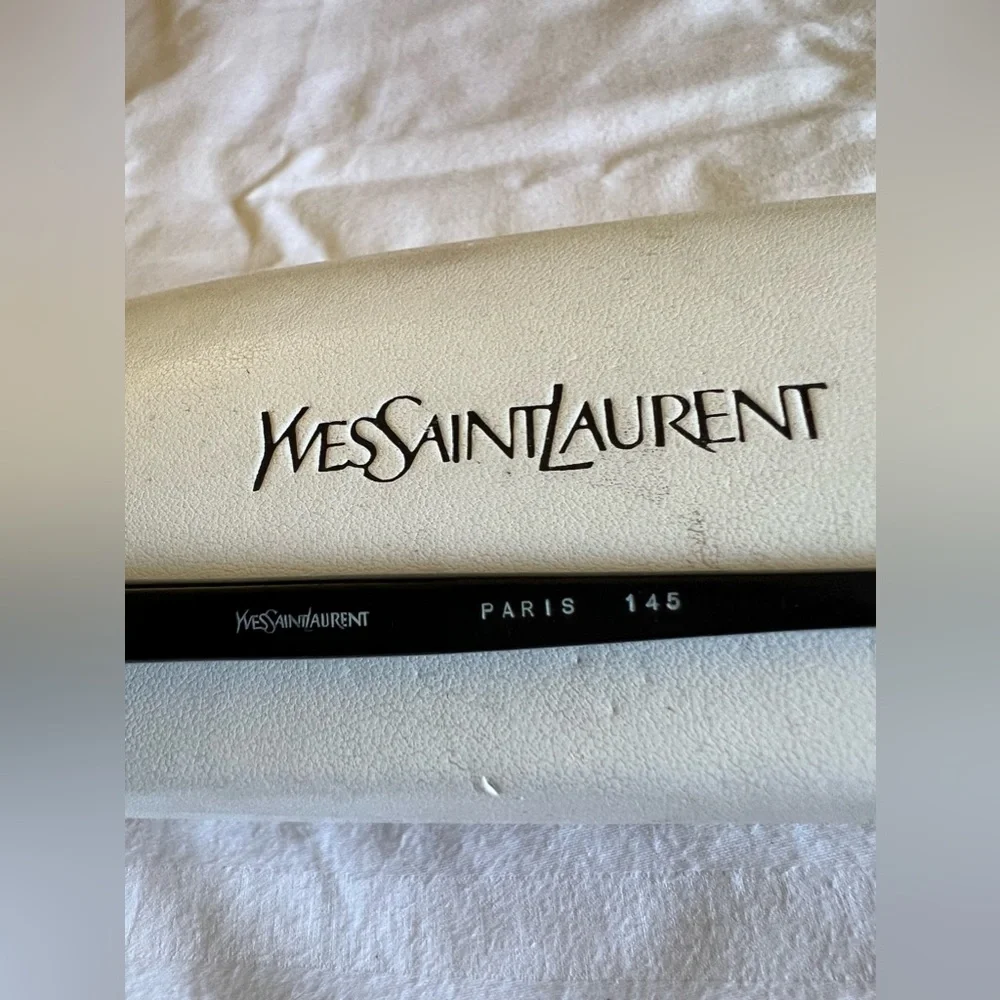 Vintage YVES SAINT LAURENT 549 Oversized Sunglasses Frame Made in France - Picture 14 of 16